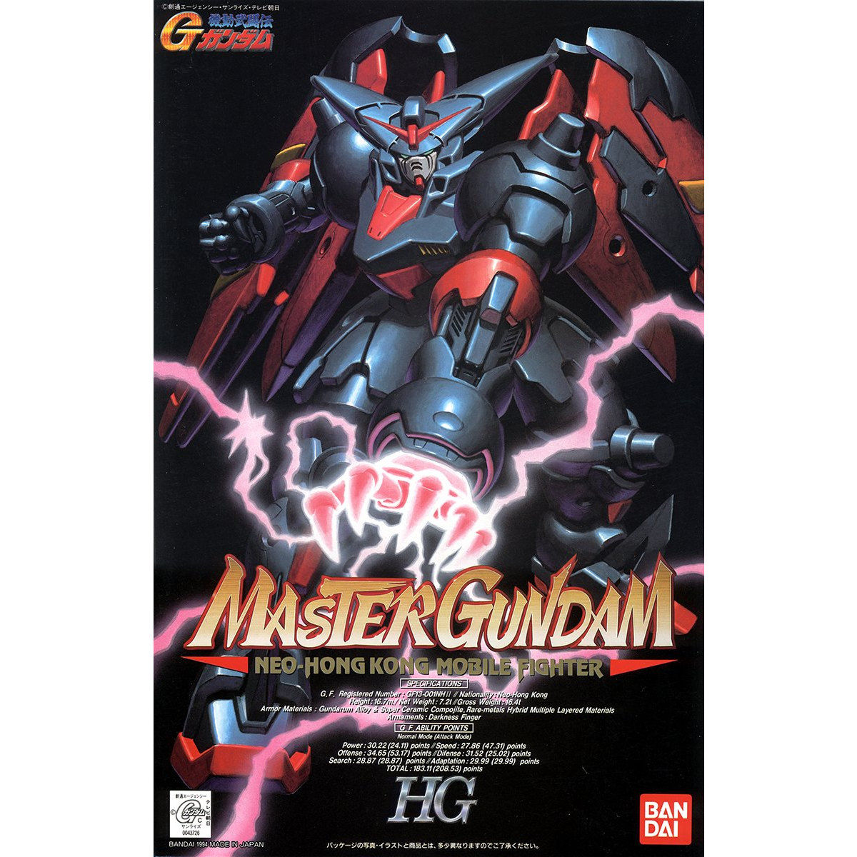 VINTAGE G GUNDAM 1/100 MASTER GUNDAM - Nº 03