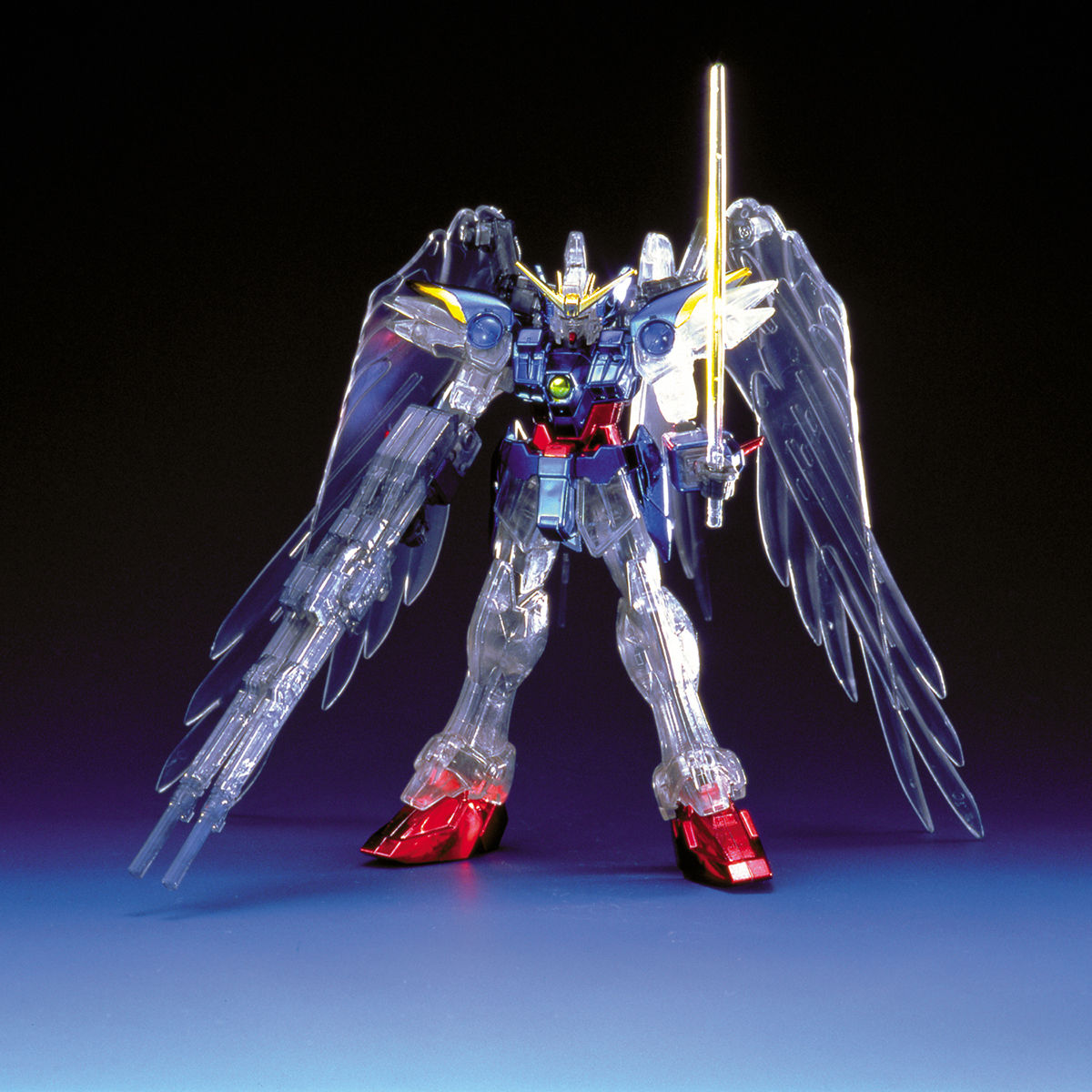 VINTAGE GUNDAM WING EW 1/144 WING GUNDAM ZERO CUSTOM METAL CLEAR VER. - Nº 08 - Imagen 2