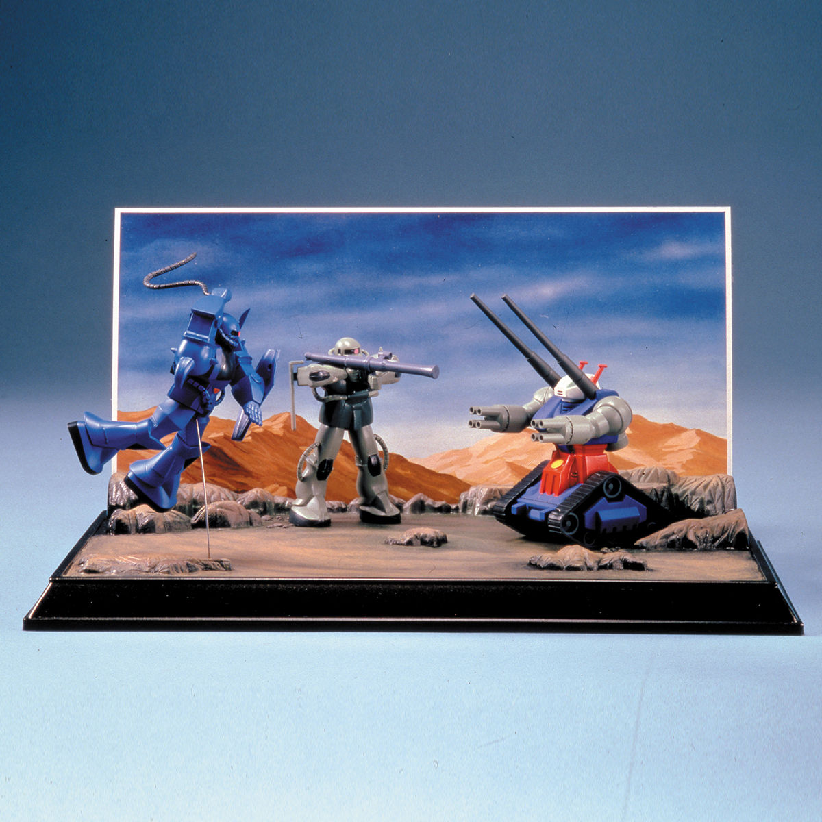 VINTAGE MSG 1/250 DIORAMA RAMBA RAL ATTACK - Nº 01 - Imagen 2