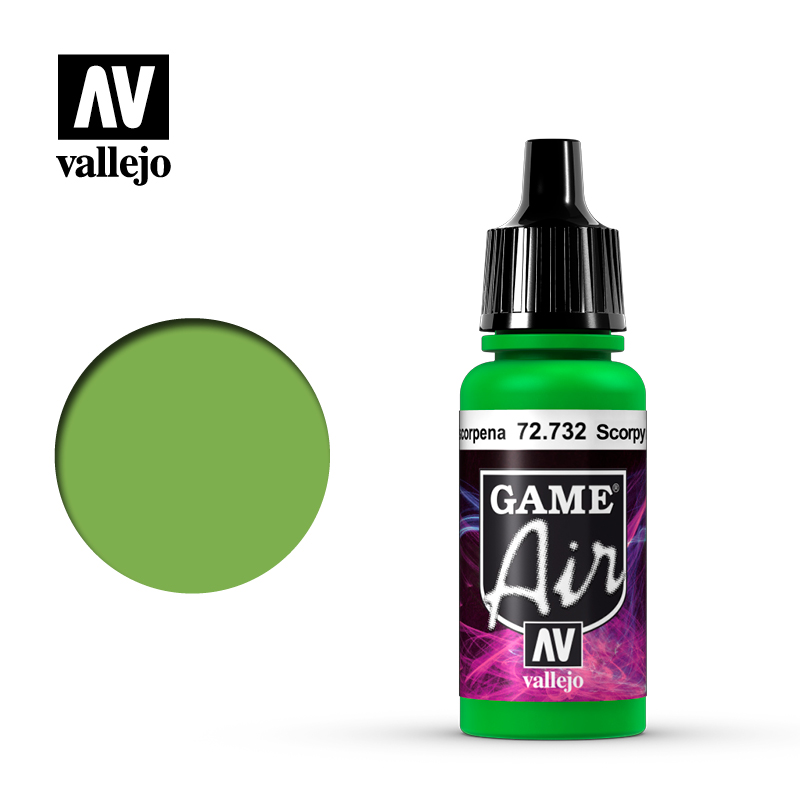 Verde Escorpena Game Air Vallejo 72732