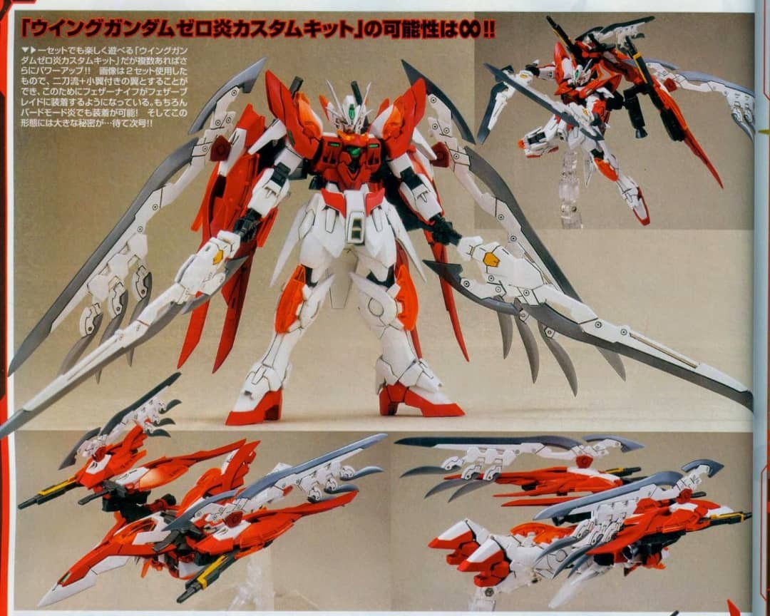 HGBF 1/144 WING GUNDAM ZERO HONOO CUSTOM KIT - Imagen 4