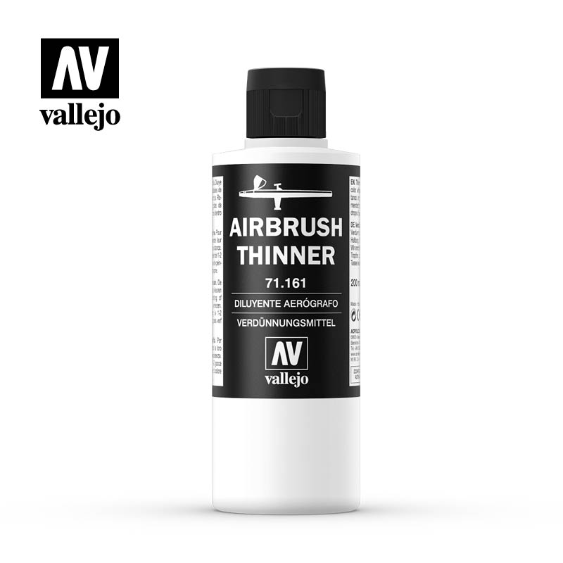 Diluyente Aerógrafo Thinner 200ml Vallejo 71161
