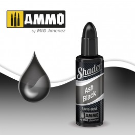 ASH BLACK SHADER AMMO 0858