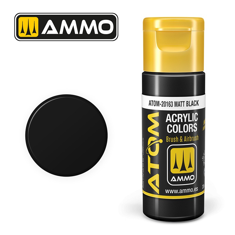 ATOM COLOR Negro Mate (FS37038)