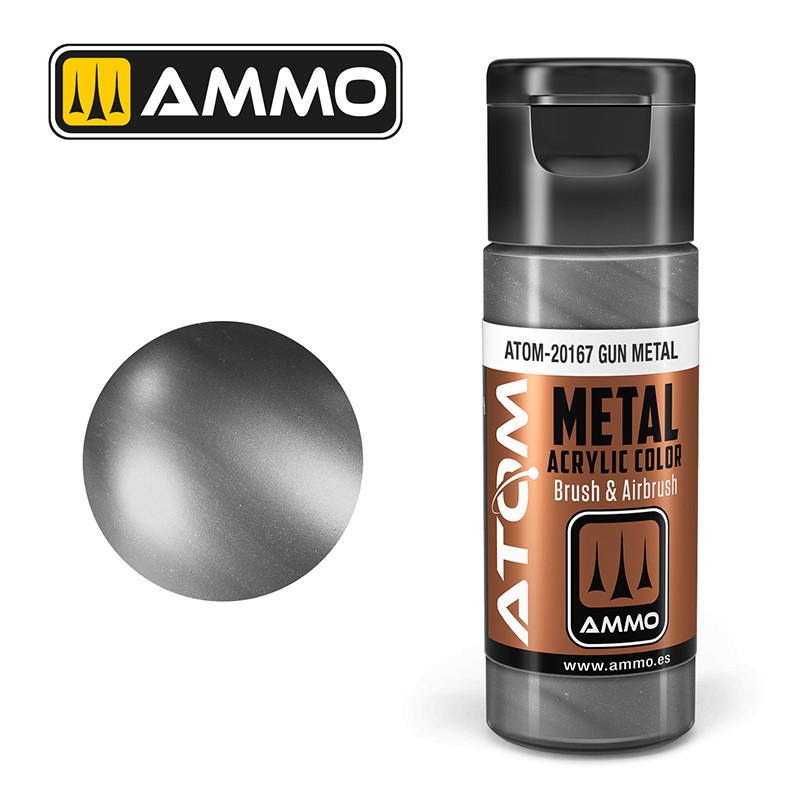ATOM METALLIC Gris Cañón