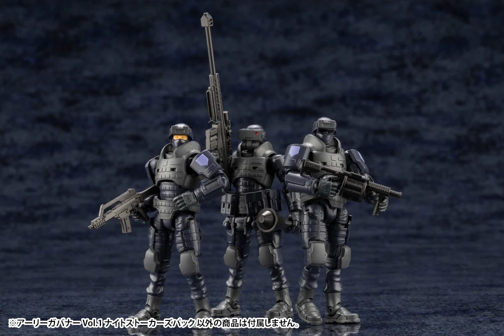 HEXA GEAR 1/24 GOVERNOR EARLY GOVERNOR VOL 1 NIGHT STALKERS PACK - Imagen 5
