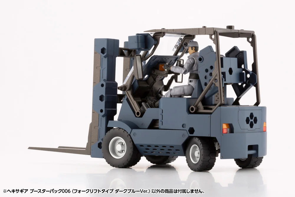 HEXA GEAR 1/24 BOOSTER PACK 006 FORKLIFT DARK BLUE VER. - Imagen 3