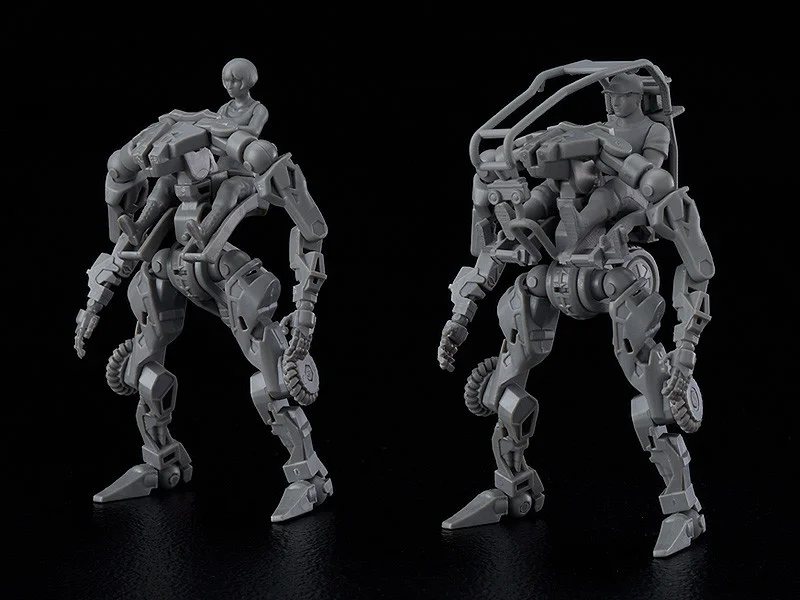 MODEROID 1/35 MULTI-PURPOSE EXOFRAME (GRAY) - Imagen 4
