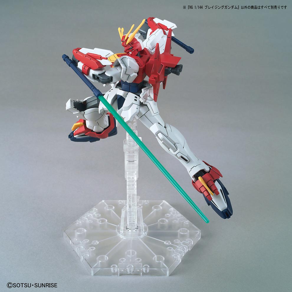 HG GUNDAM BREAKER BATTLOGUE 1/144 BLAZING GUNDAM - Nº 04 - Imagen 6