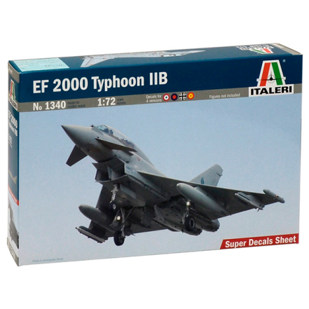 Italeri Avión EF 2000 Typhoon twin seater 1:72