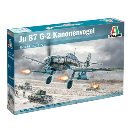 Italeri Avión Ju 87 G-2 Kanonenvogel 1:72