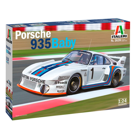 Italeri Coche carreras Porsche 935 Baby 1:24 - Nº 4733639
