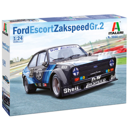 Italeri Coche carreras Ford Escort Zakspeed Gr.2 1:24 - Nº 4733664