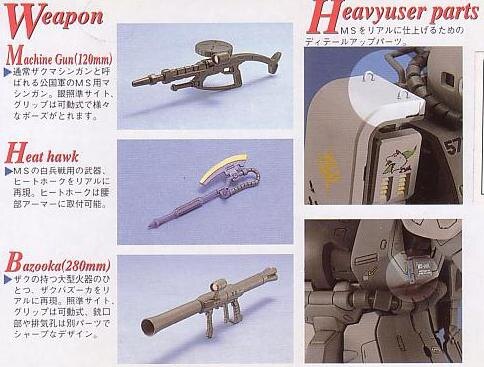 MG 1/100 MS-06R-1 ZAKU II (SHIN MATSUNAGA CUSTOM) - Nº 006 - Imagen 8