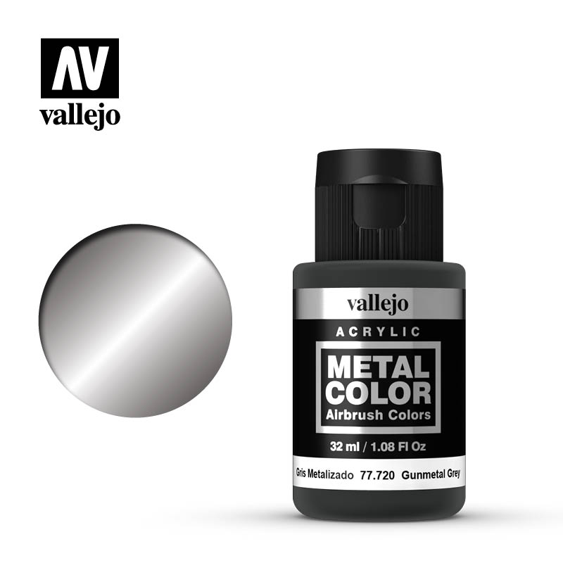 METAL COLOR GUNMETAL GREY 32ML 77720