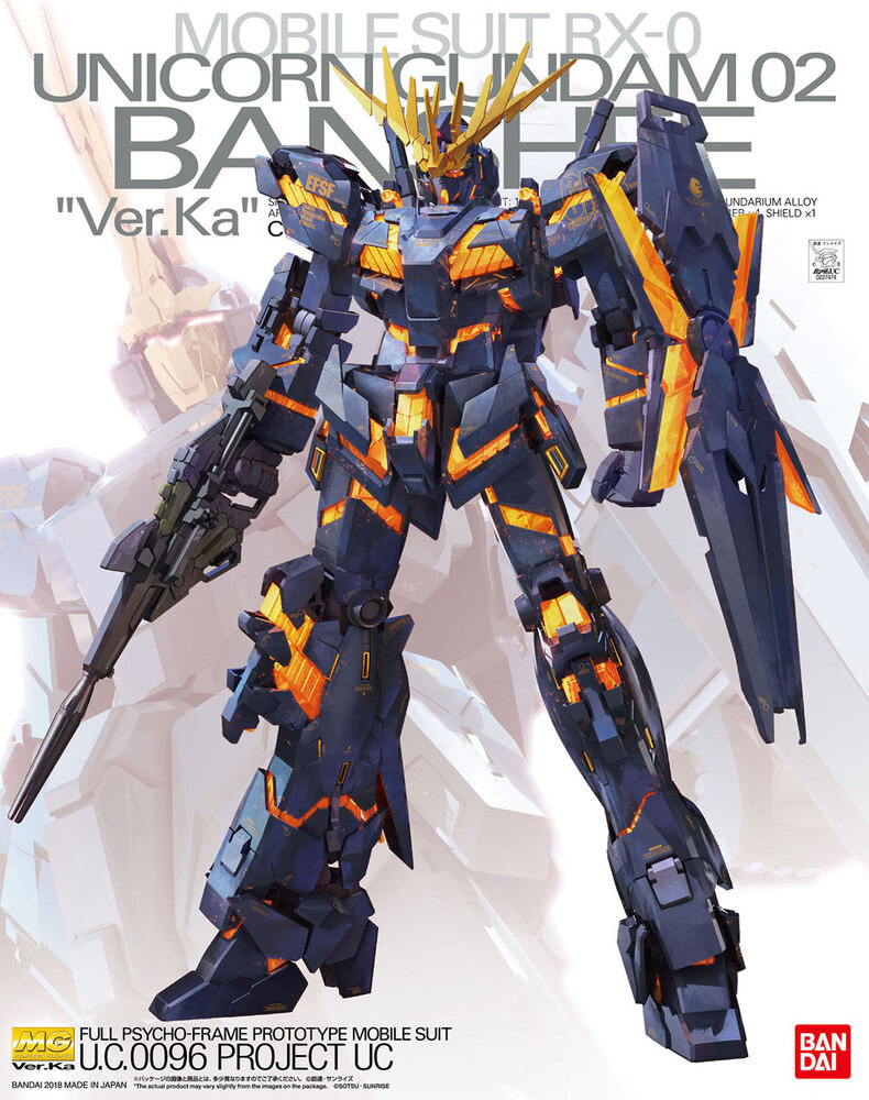 MG 1/100 RX-0 UNICORN GUNDAM 02 BANSHEE VER KA - Nº 201