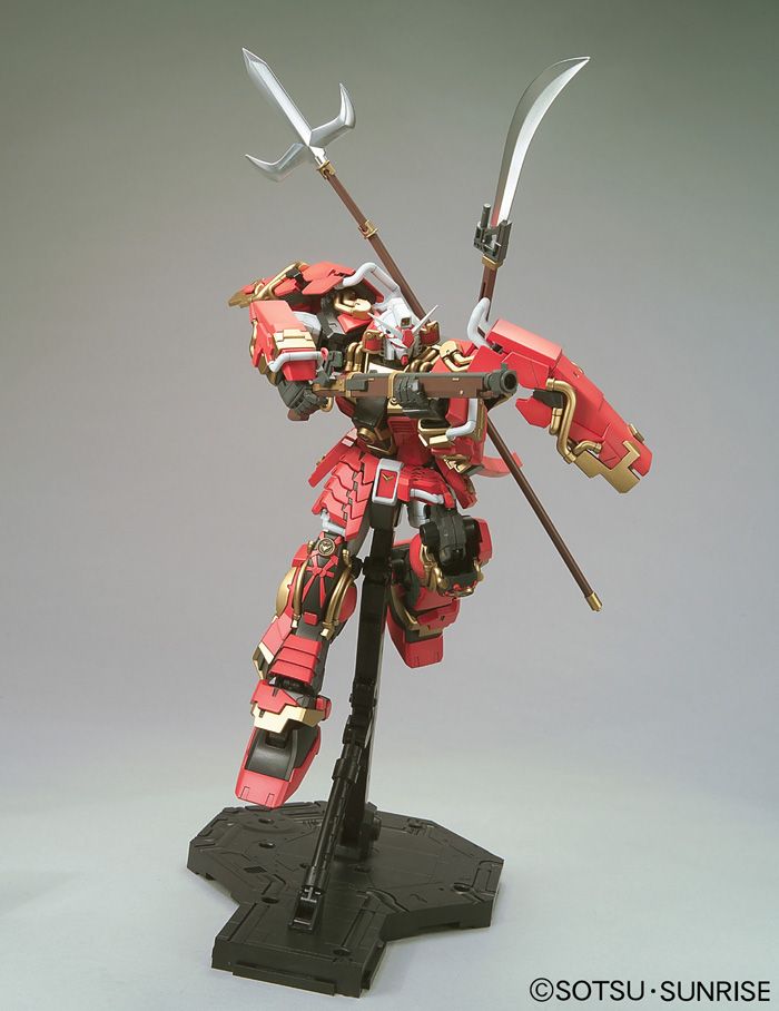 MG 1/100 SHIN MUSHA GUNDAM SENGOKU NO JIN - Imagen 6