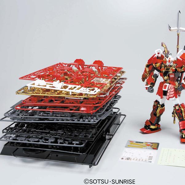 MG 1/100 SHIN MUSHA GUNDAM SENGOKU NO JIN - Imagen 11