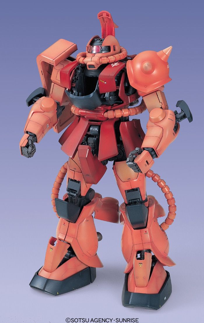 PG 1/60 MS-06S ZAKU II COMMANDER TYPE (CHAR AZNABLE CUSTOM) - Nº 03 - Imagen 6