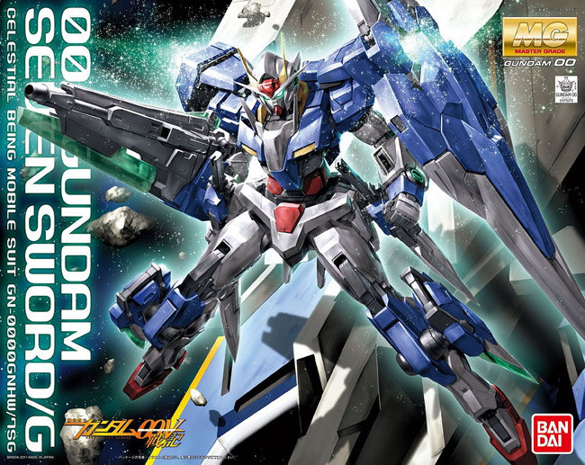 MG 1/100 GN-0000GNHW/7SG 00 GUNDAM SEVEN SWORD/G - Nº 168