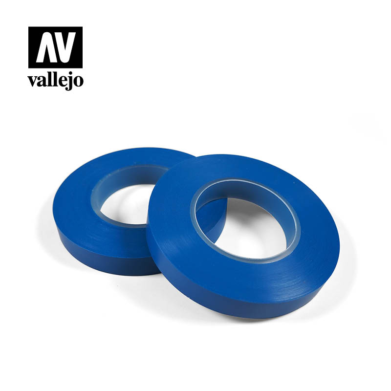 Herramientas de Modelismo: Cinta de Enmascarar Flexible 10 mm x 18 m T07011