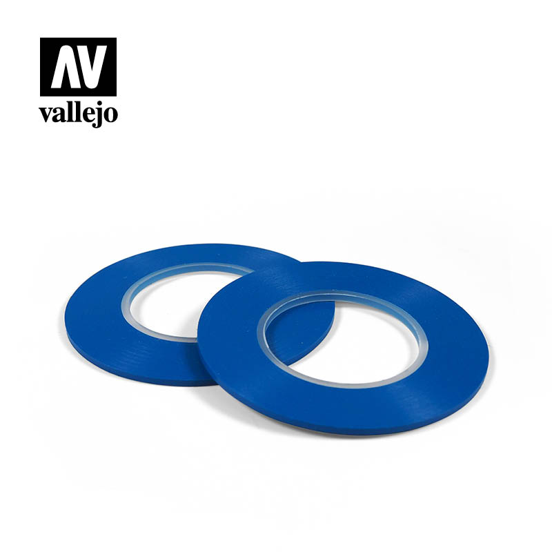 Herramientas de Modelismo: Cinta de Enmascarar Flexible 2 mm x 18 m T07008