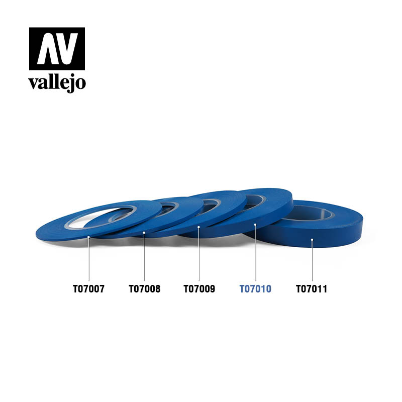 Herramientas de Modelismo: Cinta de Enmascarar Flexible 6 mm x 18 m T07010 - Imagen 2
