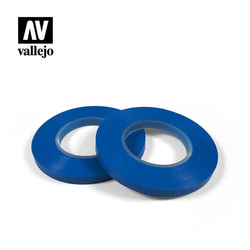 Herramientas de Modelismo: Cinta de Enmascarar Flexible 6 mm x 18 m T07010