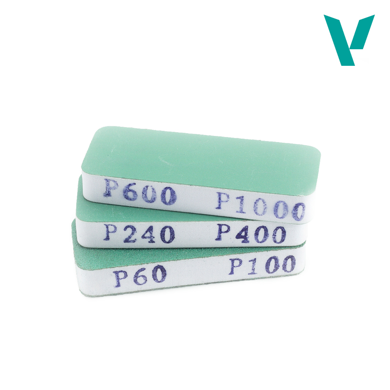 HERRAMIENTAS MODELISMO: SET DE 3 FLEXI SANDERS DOBLE GRANO (80X30X12MM) T04004
