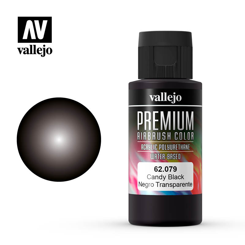 Premium Color Negro Transparente 60ml 62079