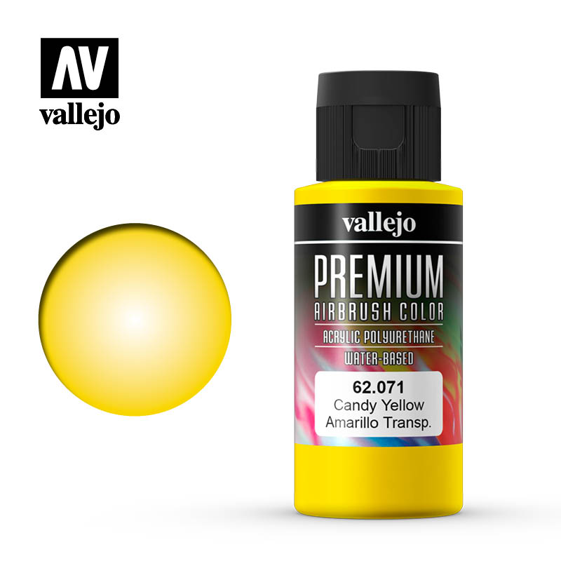 Premium Color Amarillo Transparente 60ml 62071