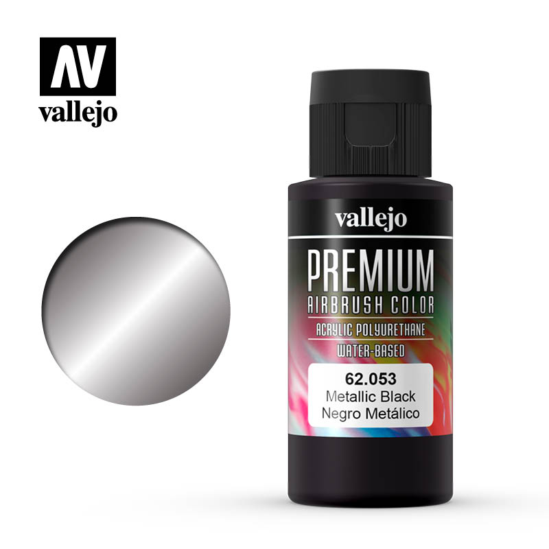 PREMIUM COLOR METALLIC BLACK 60ML 62053