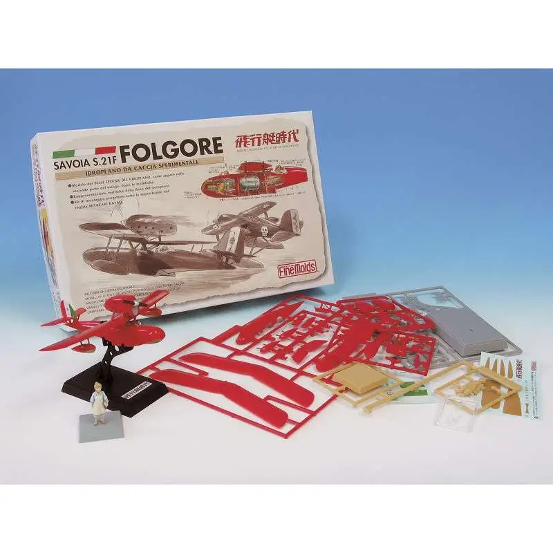 PORCO ROSSO 1/72 IDROPLANO DA CACCIA SPERIMENTALE SAVOIA S.21F VER.2 - Imagen 3