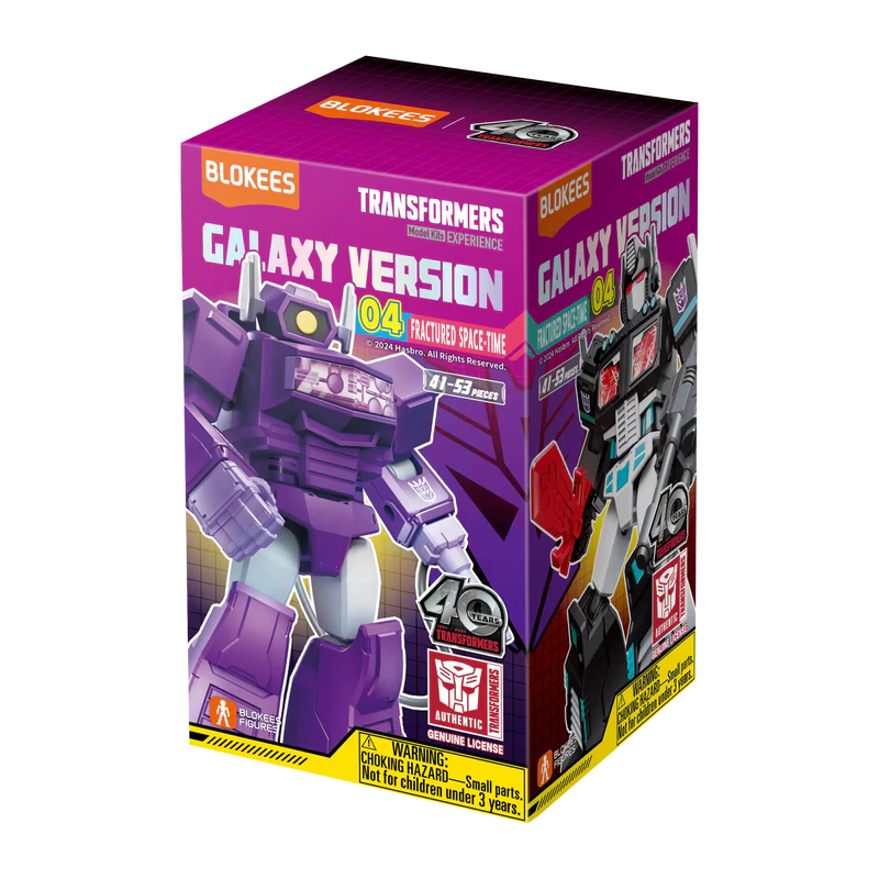 BLOKEES TRANSFORMERS GALAXY VERSION 04 FRACTURED SPACE-TIME (CAJA DE 9 UNIDADES) - Imagen 12