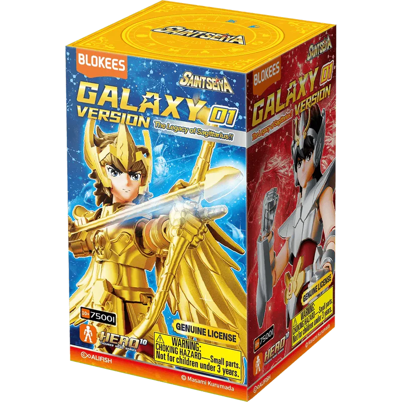 BLOKEES SAINT SEIYA GALAXY VERSION 01: THE LEGACY OF SAGITTARIUS!! (CAJA DE 9) - Imagen 3
