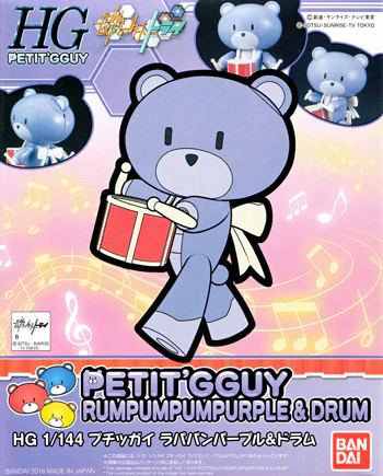 HGPG 1/144 PETIT’GGUY RUMPUMPUM PURPLE & DRUM – Nº 09