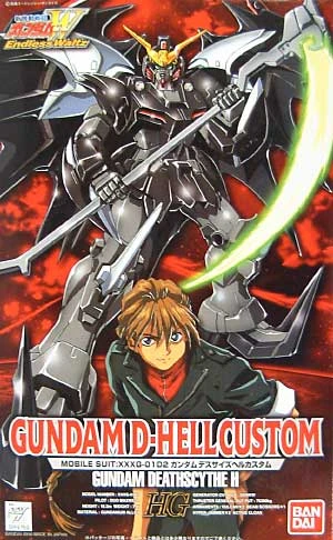 VINTAGE GUNDAM WING EW 1/144 GUNDAM DEATHSCYTHE HELL CUSTOM - Nº 05