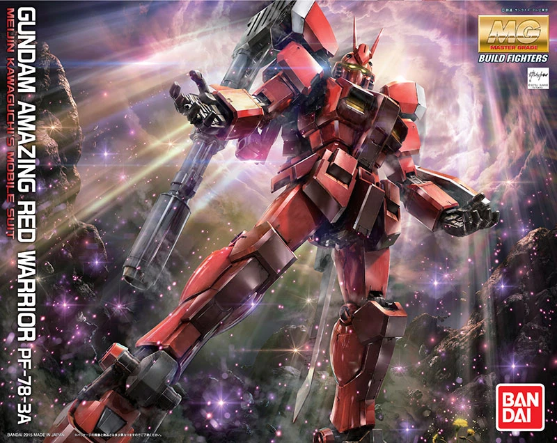 MG 1/100 PF-78-3A GUNDAM AMAZING RED WARRIOR - Nº 189