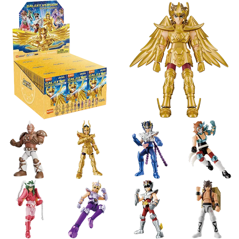 BLOKEES SAINT SEIYA GALAXY VERSION 01: THE LEGACY OF SAGITTARIUS!! (CAJA DE 9) - Imagen 2