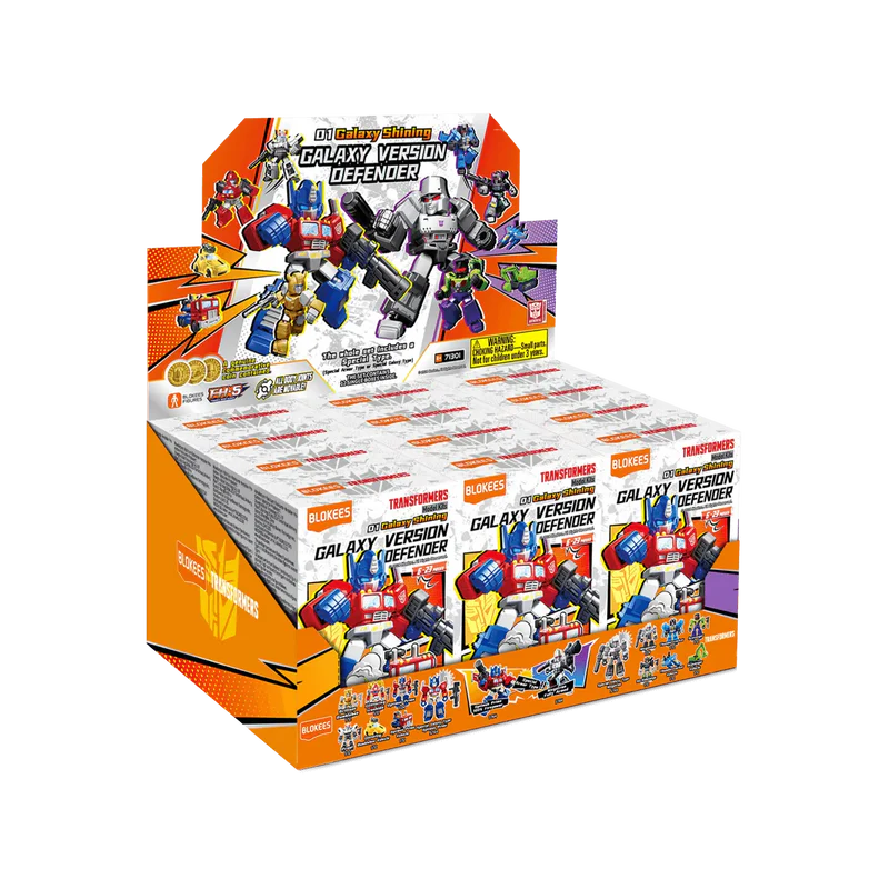 BLOKEES TRANSFORMERS DEFENDER VERSION 01 SHATTERED ALLIANCE (CAJA DE 12)