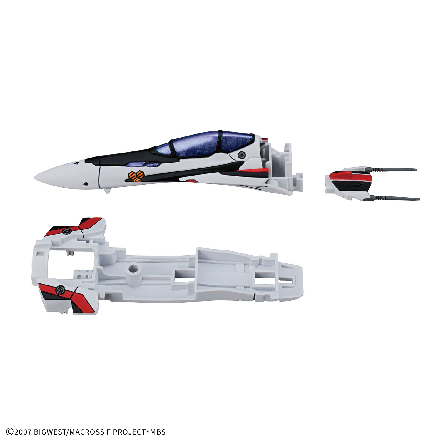 HG 1/100 MACROSS VF-25F MESSIAH VALKYRIE (ALTO SAOTOME) DELUXE SET - Imagen 12