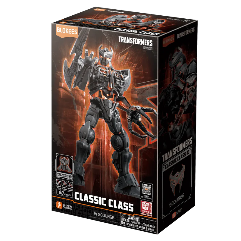 BLOKEES TRANSFORMERS CLASSIC CLASS SCOURGE - Nº 03 (RISE OF THE BEASTS)