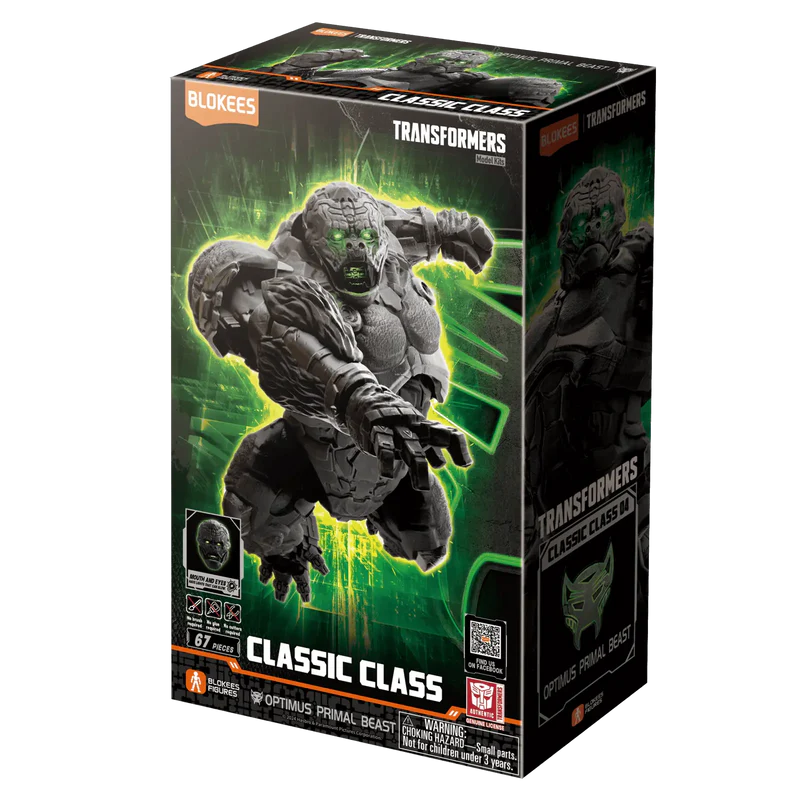 BLOKEES TRANSFORMERS CLASSIC CLASS OPTIMUS PRIMAL BEAST - Nº 04 (RISE OF THE BEASTS)