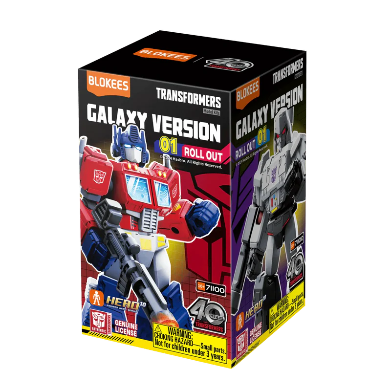 BLOKEES TRANSFORMERS GALAXY VERSION 01 ROLL OUT (CAJA DE 9 UNIDADES) - Imagen 11