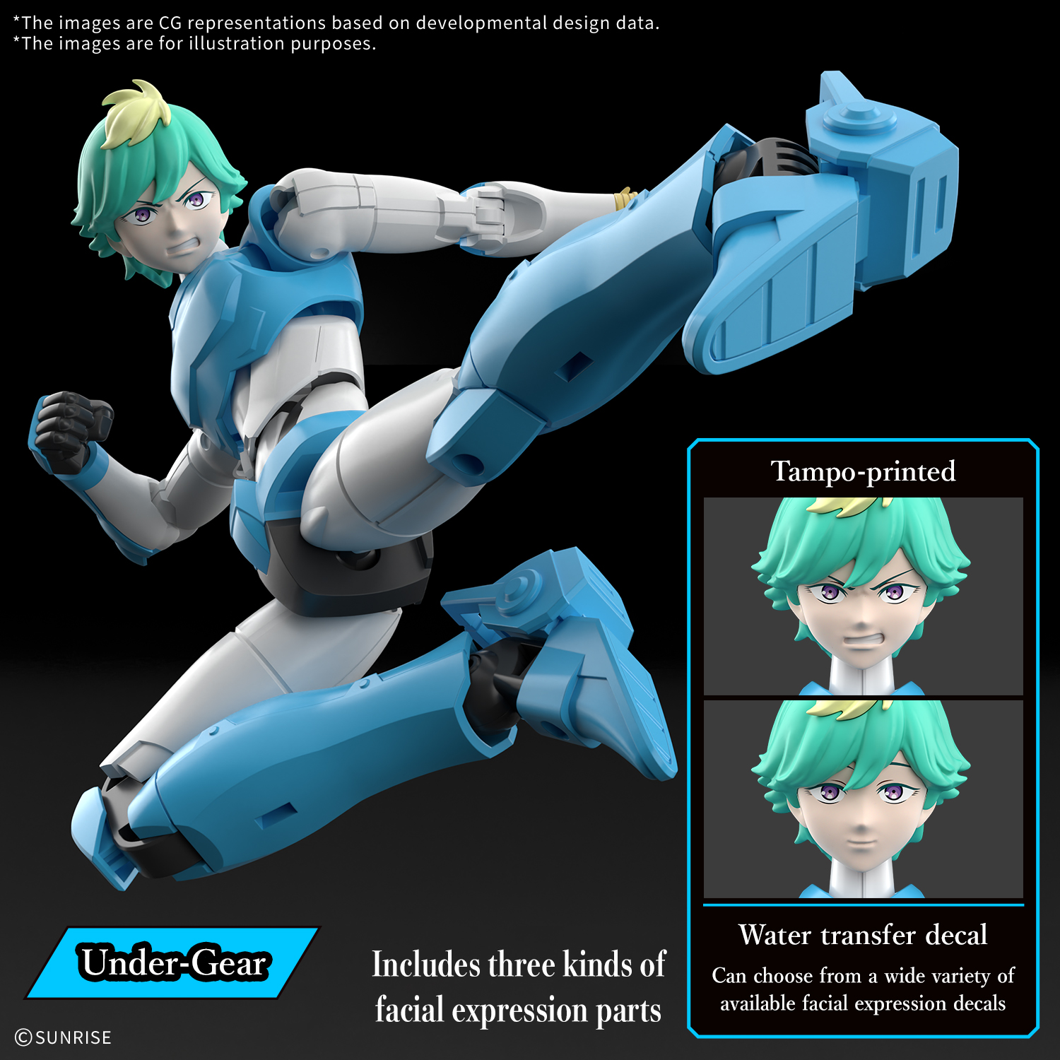 30MF 1/144 YOROI-SHIDEN SAMURAI TROOPER (RONNIN WARRIORS) MUSASHI OF THE WATER - Imagen 3