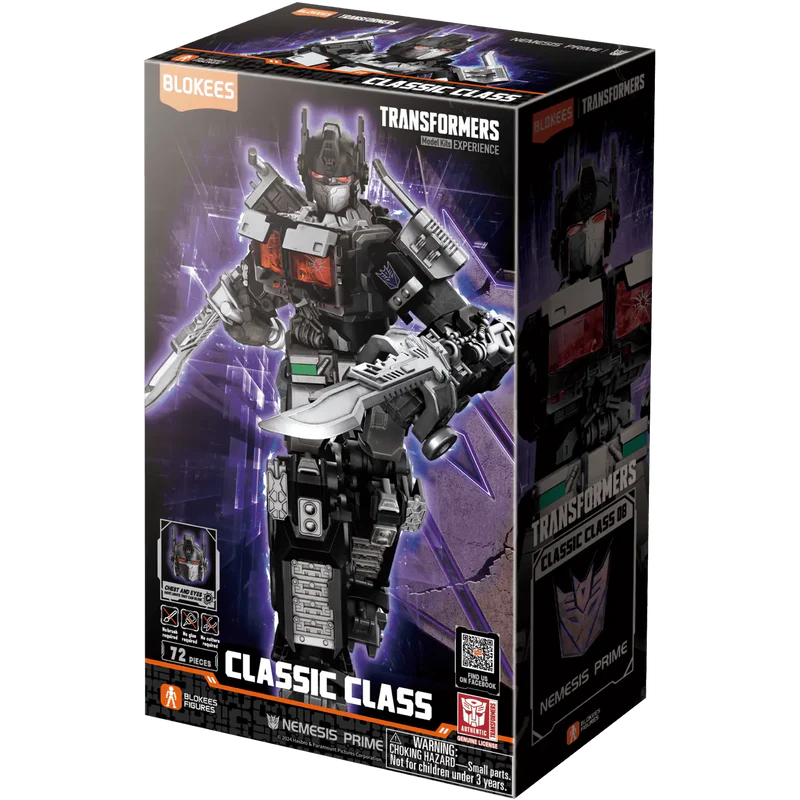 BLOKEES TRANSFORMERS CLASSIC CLASS NEMESIS PRIME - Nº 08 (RISE OF THE BEASTS)