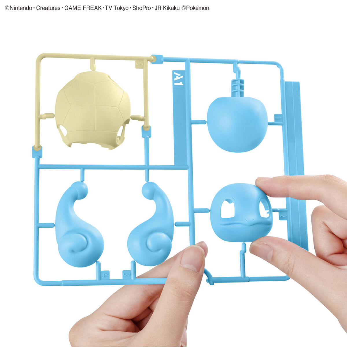 POKEMON PLAMO COLLECTION QUICK!! SQUIRTLE – Nº 17 - Imagen 7