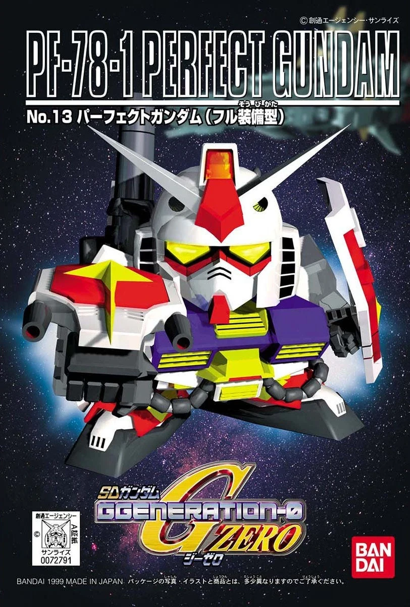 SD G-GENERATION PERFECT GUNDAM - Nº 13