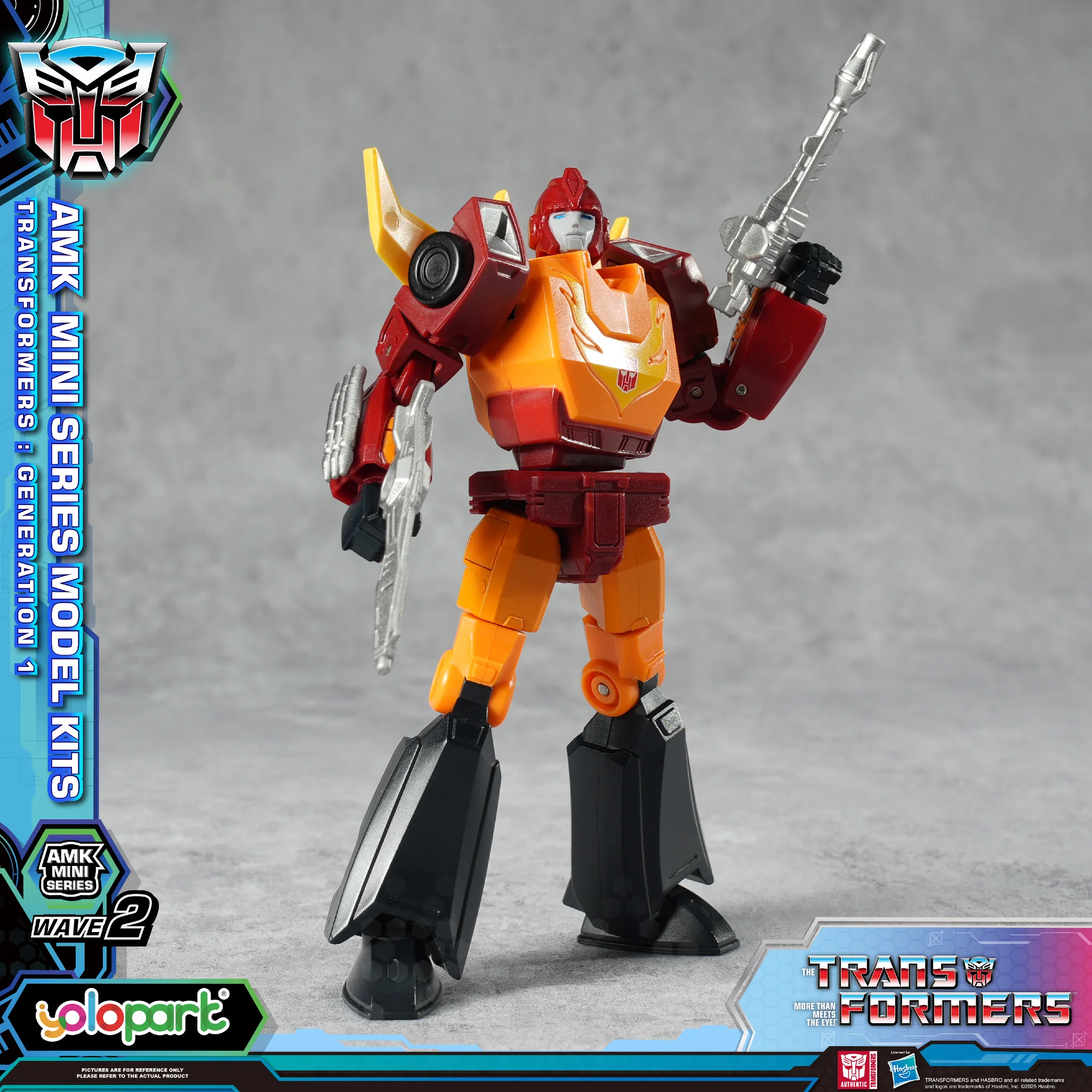 TRANSFORMERS: GENERATION ONE AMK MINI SERIES – RODIMUS PRIME - Imagen 2