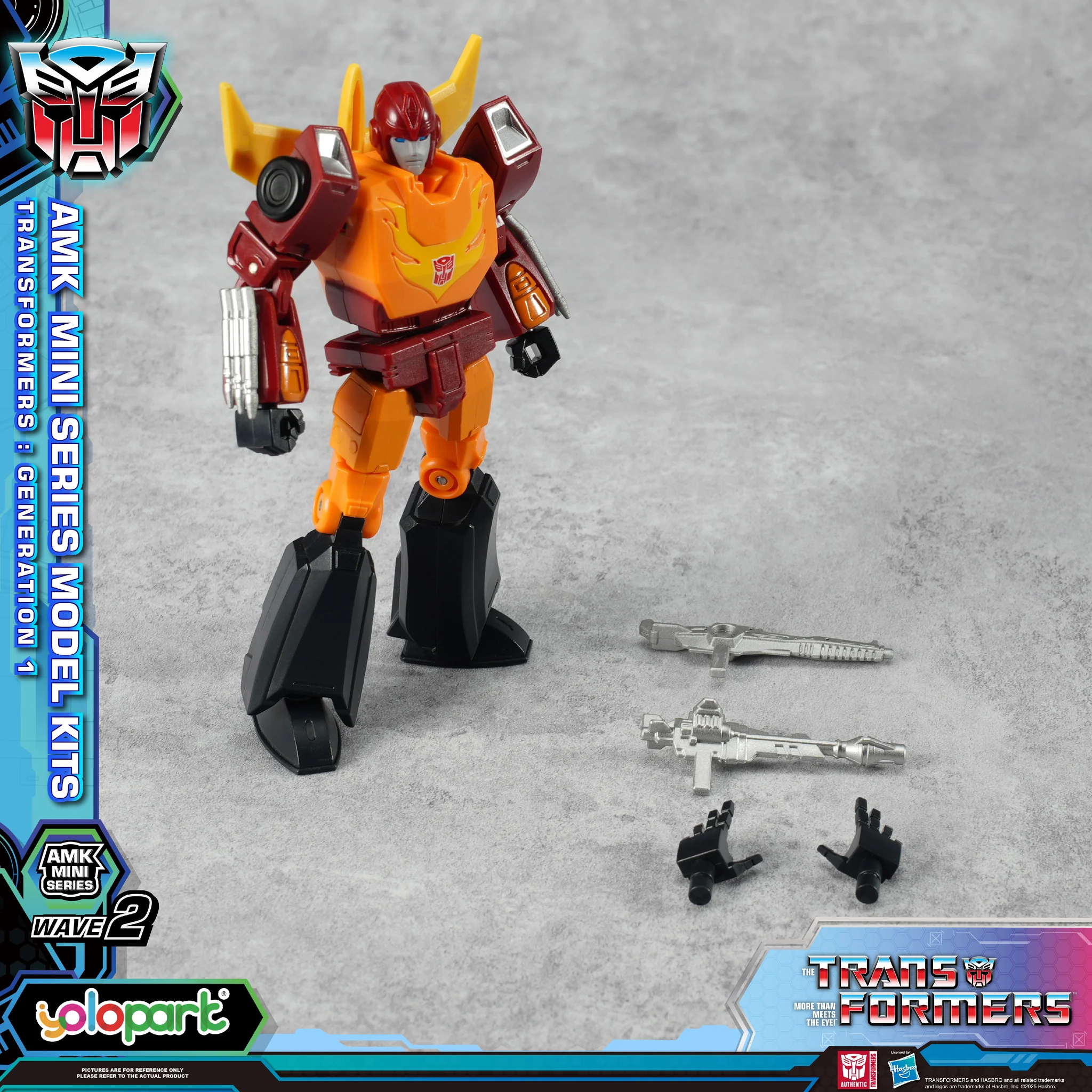 TRANSFORMERS: GENERATION ONE AMK MINI SERIES – RODIMUS PRIME